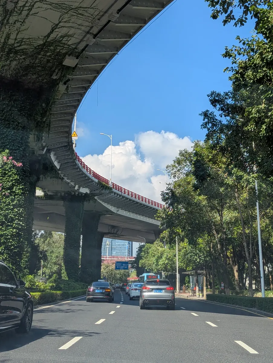 Road and bridge in Xiamen